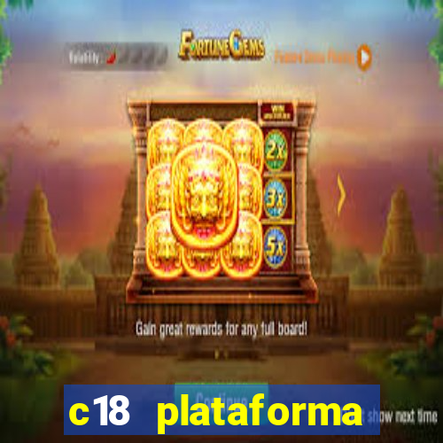 c18 plataforma login entrar